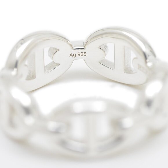 HERMES Silver Ring #52 - Picture 4 of 5